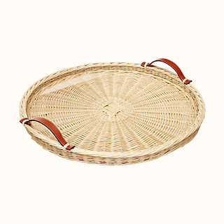 Oseraie round tray, large model | Hermès Finland